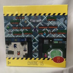 Brand New and Sealed "Among Us" 500 Piece Puzzle for Ages 8+ by Toikido